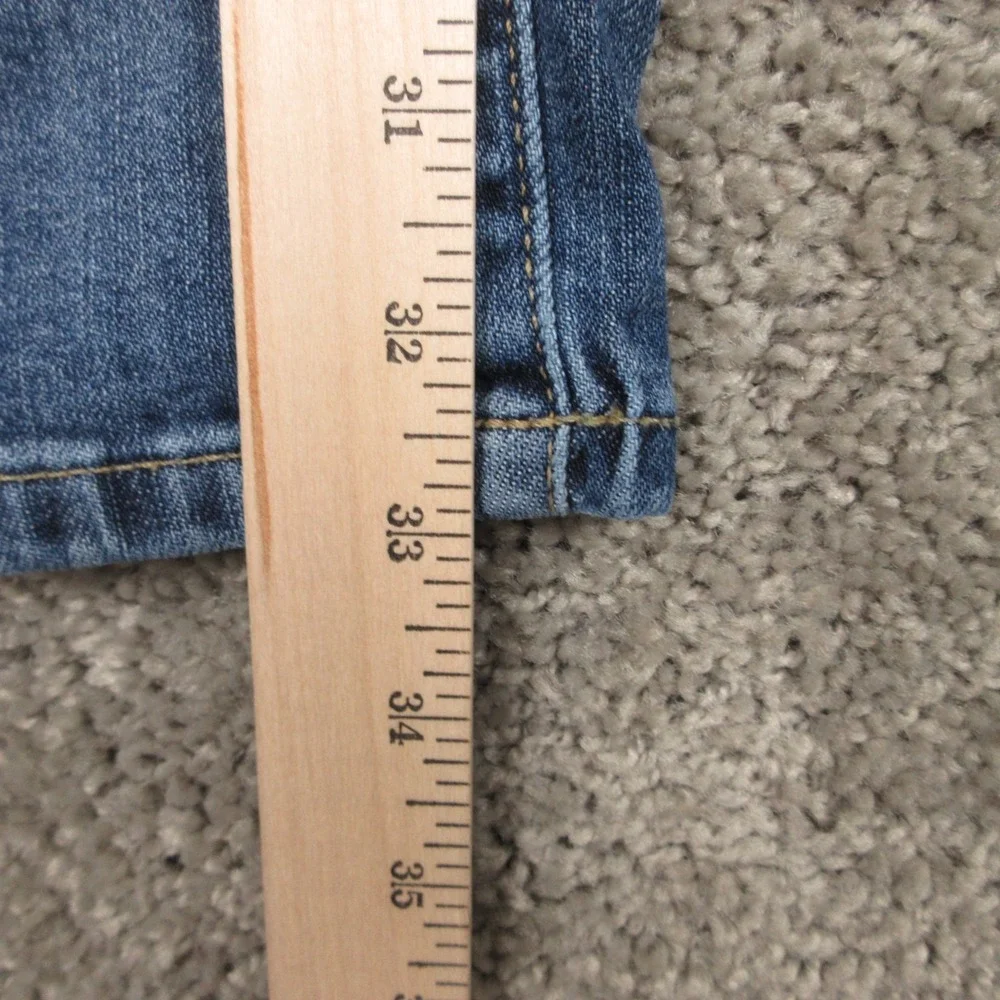 Lucky Brand Jeans Mens 38x34 Blue 181 Relaxed Straight Baggy Faded Denim Pants